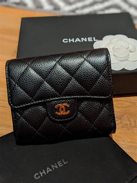 chanel caviar purple wallet|Handbags & Bags .